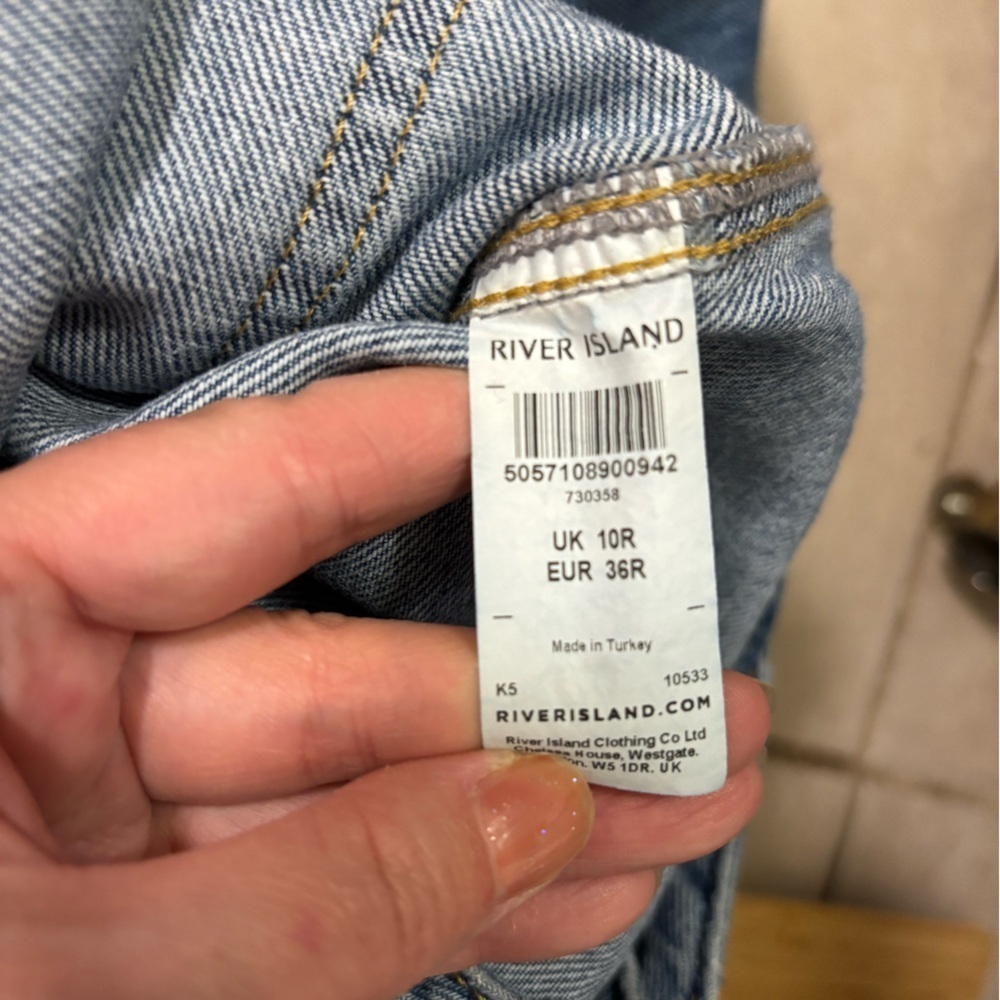 River island drawstring Jeans - Picture 7 of 10